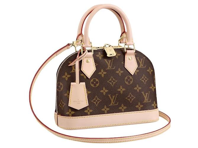 Louis Vuitton LV Alma PM novo Marrom Couro  ref.434151