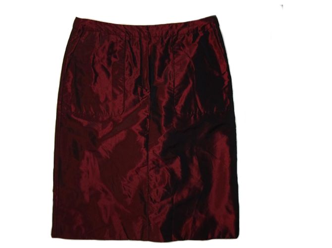 FALDA DE SEDA ESCADA SPORT E-LINE Burdeos