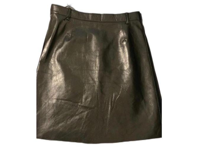Balenciaga Lederrock Schwarz