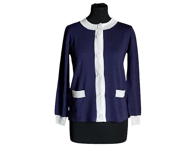Prada Knitwear Blue Wool  ref.434945