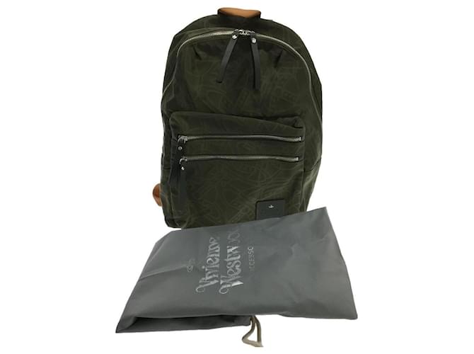 Vivienne Westwood Backpack / Nylon / KHK Khaki ref.435156 - Joli Closet