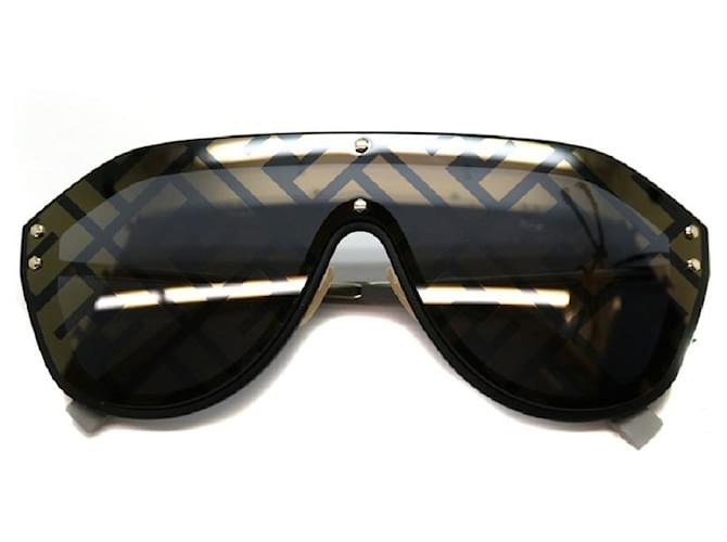 Fendi Fe40028u 16g Shield Sunglasses In Brown | ModeSens