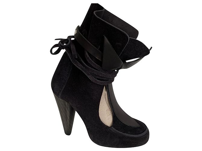 Isabel Marant boots with ankle strap size 37 Black