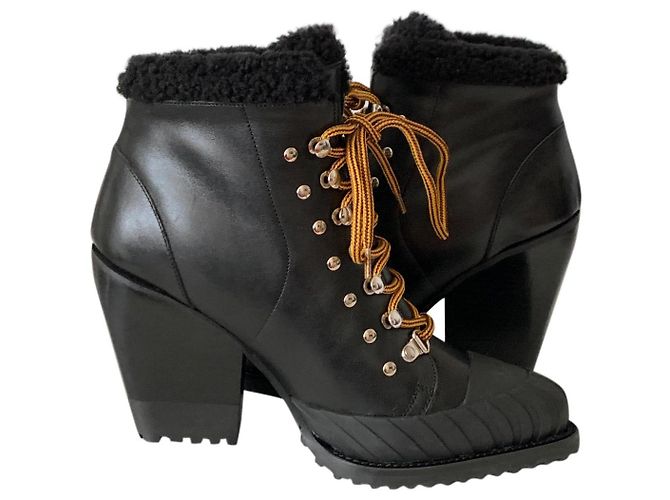 Chloé boots size 40.5 NEW Black
