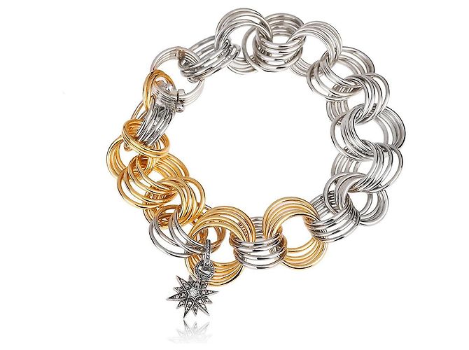 H Stern H. Pulsera Stern Stars Oro