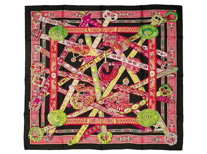 Hermès Hermes silk scarf Multiple colors  ref.436604