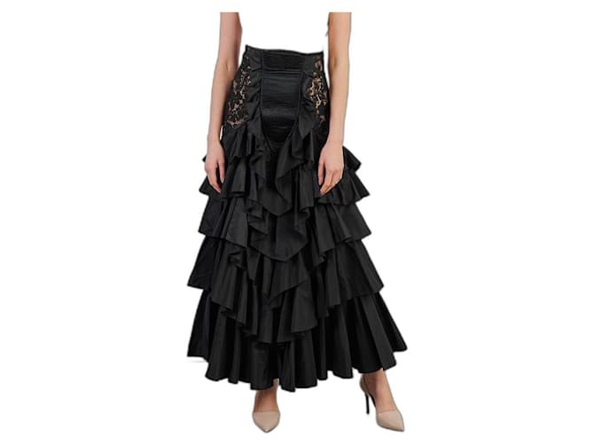 valentino skirt black