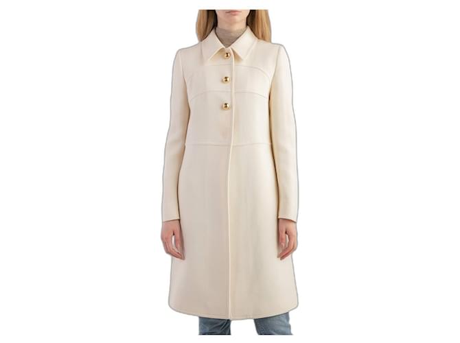Prada coat White  ref.436772