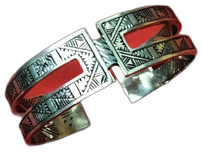 Autre Marque Unisex Tuareg bracelet Silver hardware Silver  ref.436776