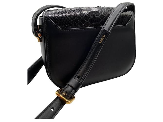 Lancel Handbags Black Python  ref.436841