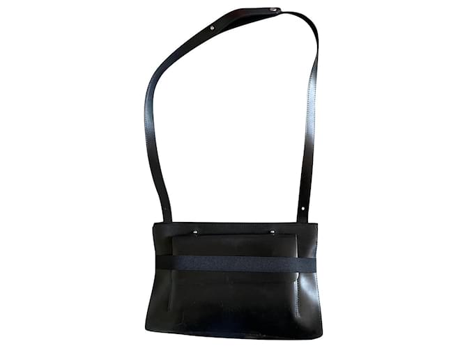 Jean Paul Gaultier black bag Leatherette  ref.437015