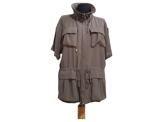 Giacca Marc Cain Verde a Maniche Corte