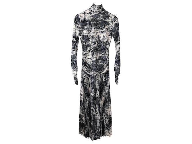 Victoria Beckham Toile de Jouy print dress Polyester  ref.437490