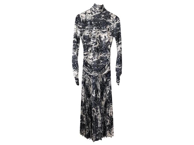 Victoria Beckham Kleid mit Toile de Jouy-Print