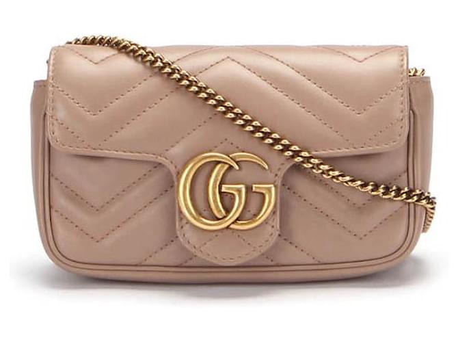 beige gucci marmont