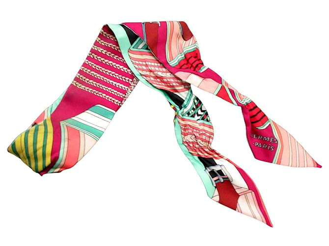 Sciarpa di Hermès Multicolore Seta  ref.437903