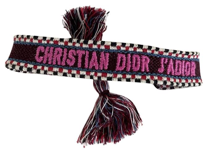 Christian Dior J‘adior Armband Leinen  ref.437945