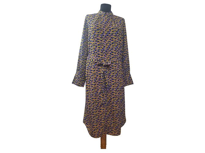 Vestido camisa Noa Noa em viscose Multicor