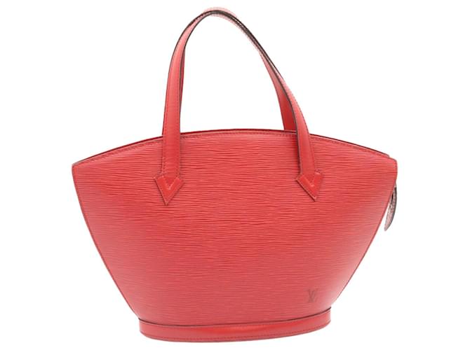 Louis Vuitton Saint Jacques Red Leather  ref.438429