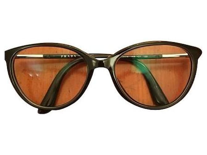 Prada Sunglasses Black Acetate  ref.438456