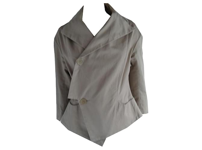 Shoulder  jacket coat size S M L Color White Beige Black 