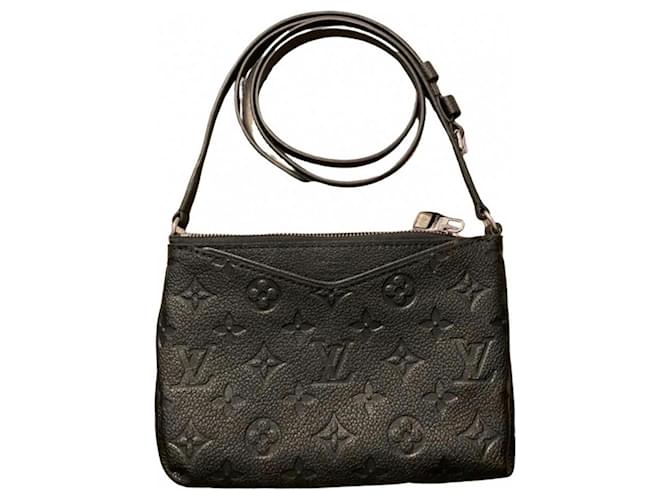 Louis Vuitton Pallas Black Leather  ref.438851