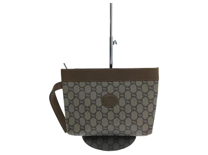 Gucci Bolsos de mano Castaño Charol ref.439355 - Joli Closet
