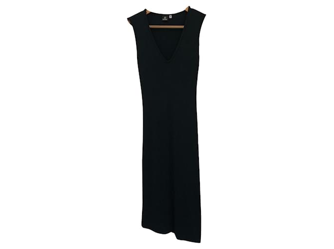 Versace Dresses Black Acetate  ref.439511
