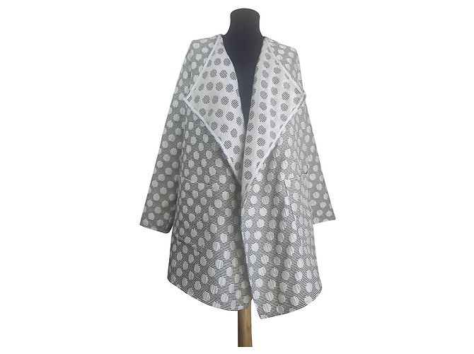 Cardigan Blazer de Bolinhas 0039 Multicor
