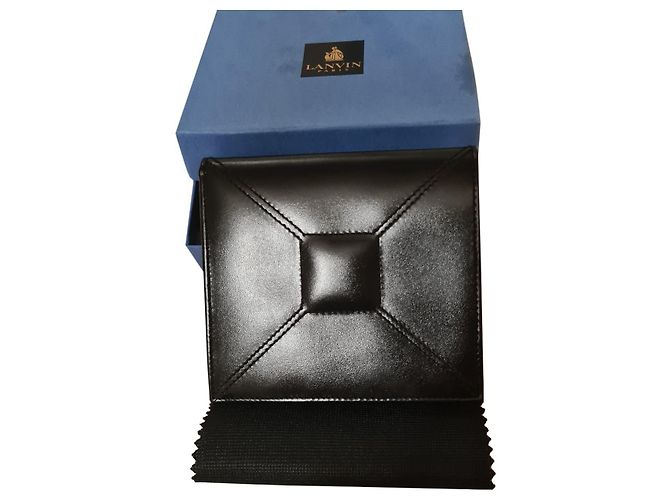 Lanvin Wallets Small accessories Black