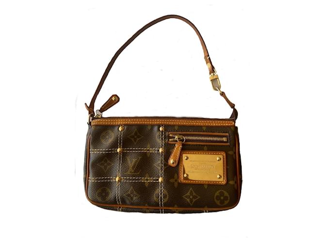 Louis Vuitton Limited Edition Monogram Canvas Riveting Satchel in 2023