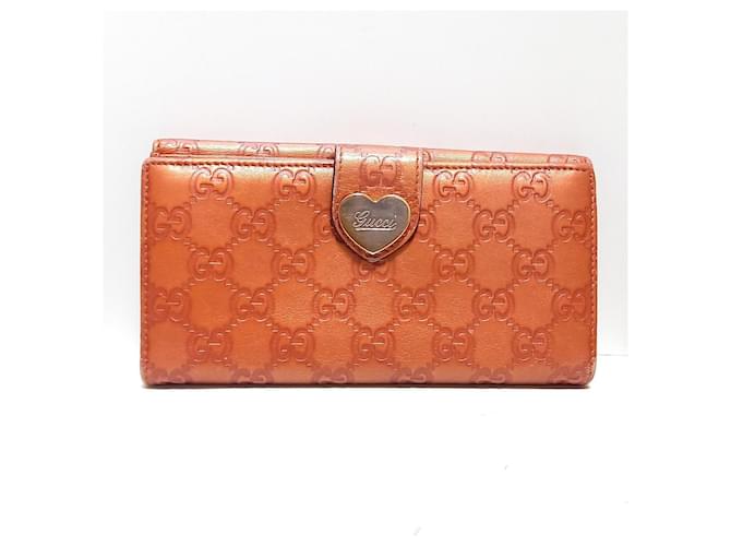 Gucci wallet Brown Leather  ref.440307