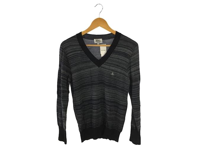 Vivienne Westwood Sweaters Grey Wool  ref.440496