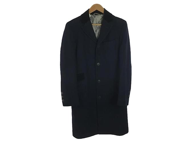 Vivienne Westwood Men Coats Outerwear Navy blue Wool  ref.440506