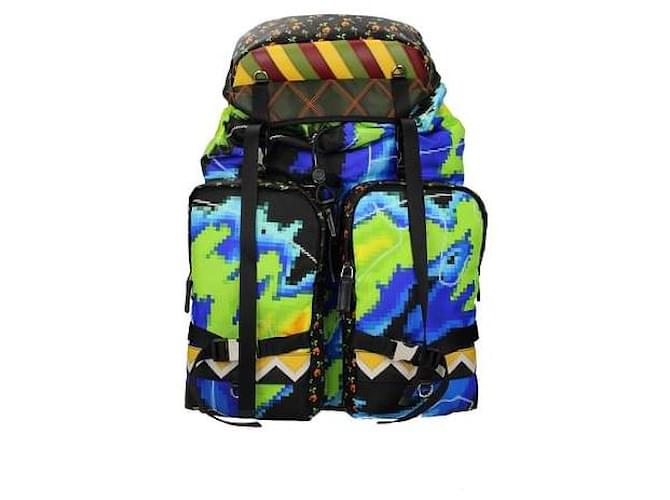 Prada backpack new Multiple colors Nylon  ref.440714