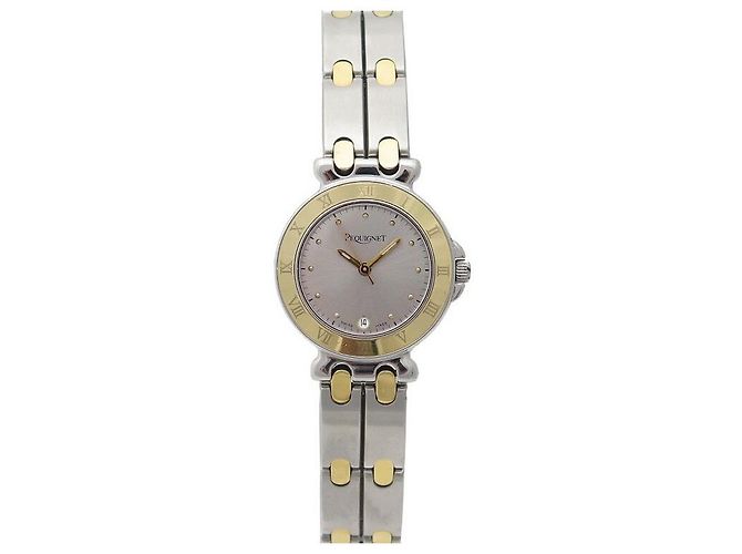 RELÓGIO PEQUIGNET MOOREA 8313438 27 RELÓGIO MM QUARTZO OURO CAIXA DE AÇO EM AÇO
