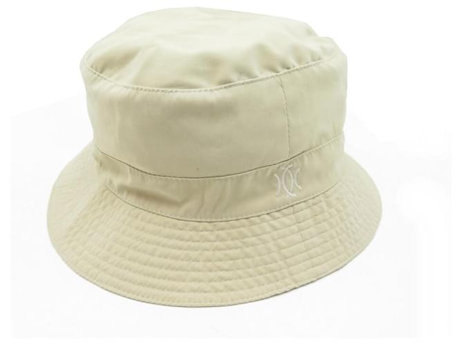 Hermès NEW MOTSCH HAT FOR HERMES BOB T57 MIXED POLYESTER ECRU POLYESTER HAT Cream  ref.440893