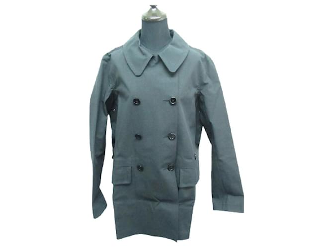 [UTILISÉ] Manteau Louis Vuitton Mackintosh Coton Noir  ref.441053