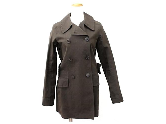 [USED] Louis Vuitton Mackintosh Trench Coat Coat Ladies Brown Cotton  ref.441057