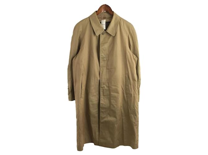 Yves Saint Laurent Coats, Outerwear Beige Cotton ref.441230 - Joli