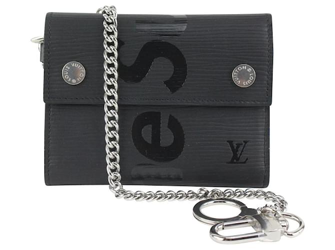 louis wallet on chain black