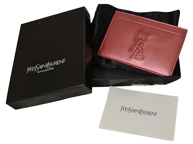 Yves Saint Laurent Purses, wallets, cases Pink 