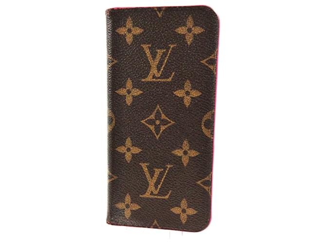 Louis Vuitton Iphone Case Brown Cloth ref.441775 - Joli Closet