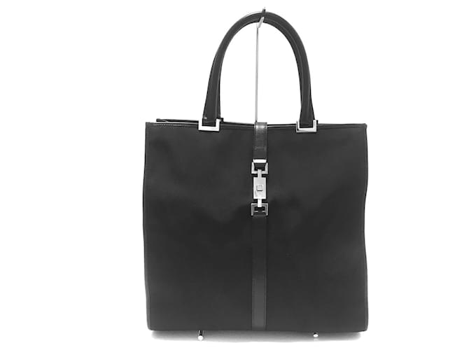 Gucci Tote bag Black Cloth  ref.441924