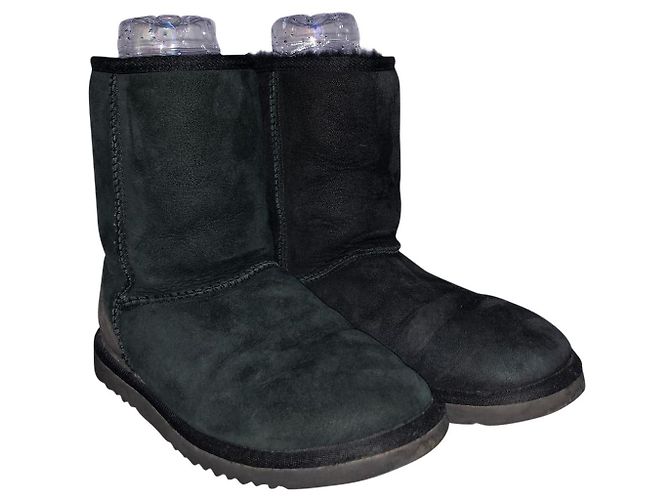 Ugg Black Lambskin Boots