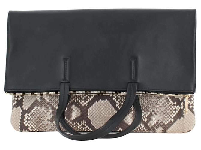Céline Celine handbag Black Leather  ref.443098
