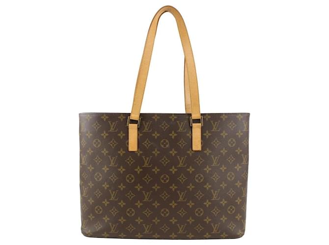 Louis Vuitton Monogram Luco Structured Zip Tote bag Leather  ref.443170
