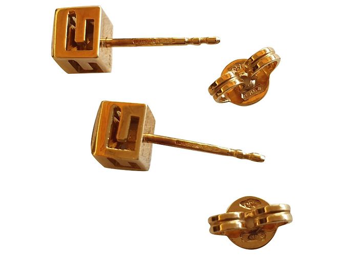 Gucci G Cubo in oro giallo 750 e citrini D'oro