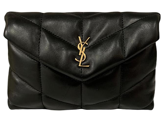 Yves Saint Laurent Small Puffer Monogram Shoulder Bag