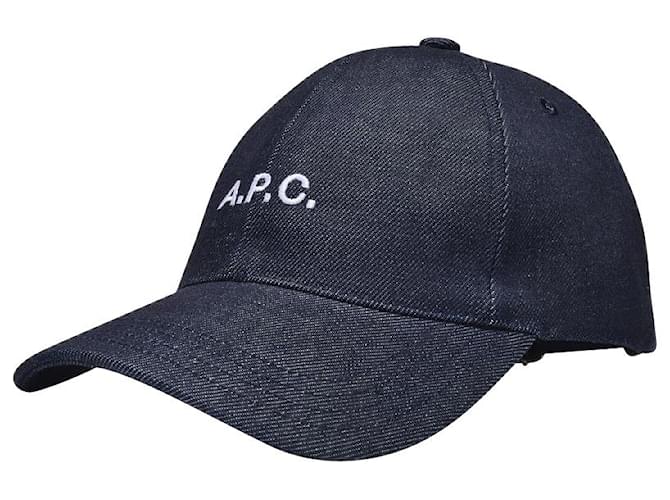 Apc Charlie Hat in Blue Canvas Cotton  ref.443585
